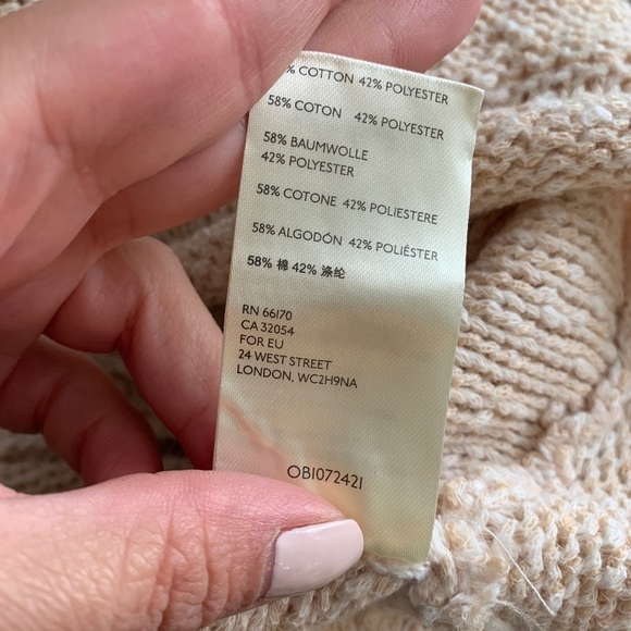 Free people Bright lights v neck sweater NWT chamoix - Picture 10 of 10